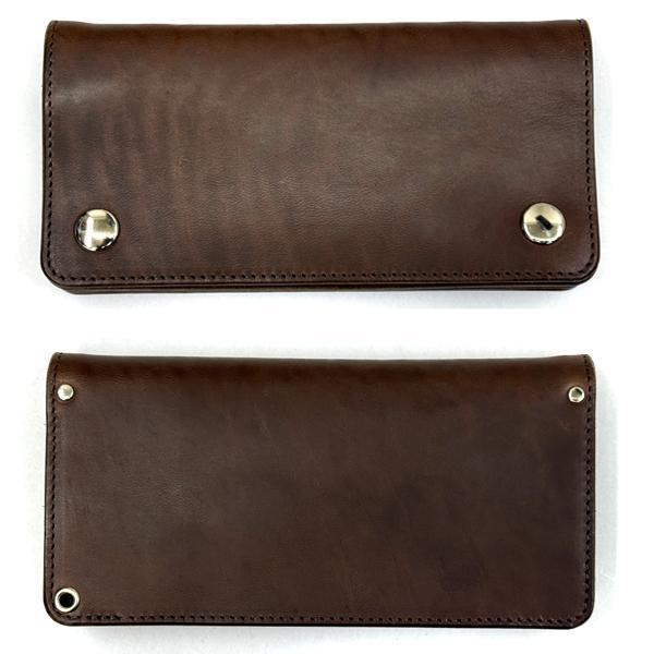 OPUS INCEPTION HORSE BUTT LEATHER TRUCKER WALLET (LONG) [IPW-07