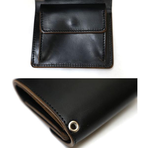 OPUS INCEPTION HORSE BUTT LEATHER TRUCKER WALLET (SHORT) [IPW-08