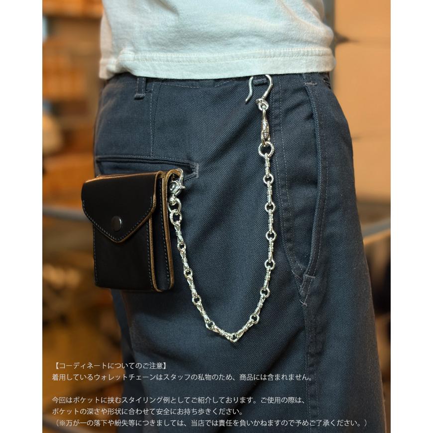 OPUS INCEPTION HORSE BUTT LEATHER BUTTERFLY WALLET [IPW-12] 茶芯