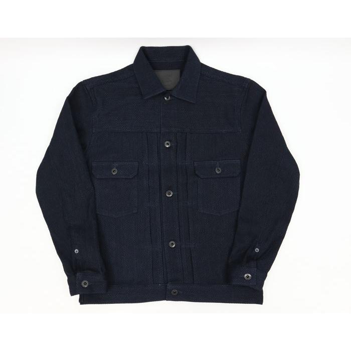 VAN JACKET × FDMTL 刺し子 インディゴ クレイジー ジャケット VAN JACKET × FDMTL 刺し子 インディゴ クレイジー ジャケット