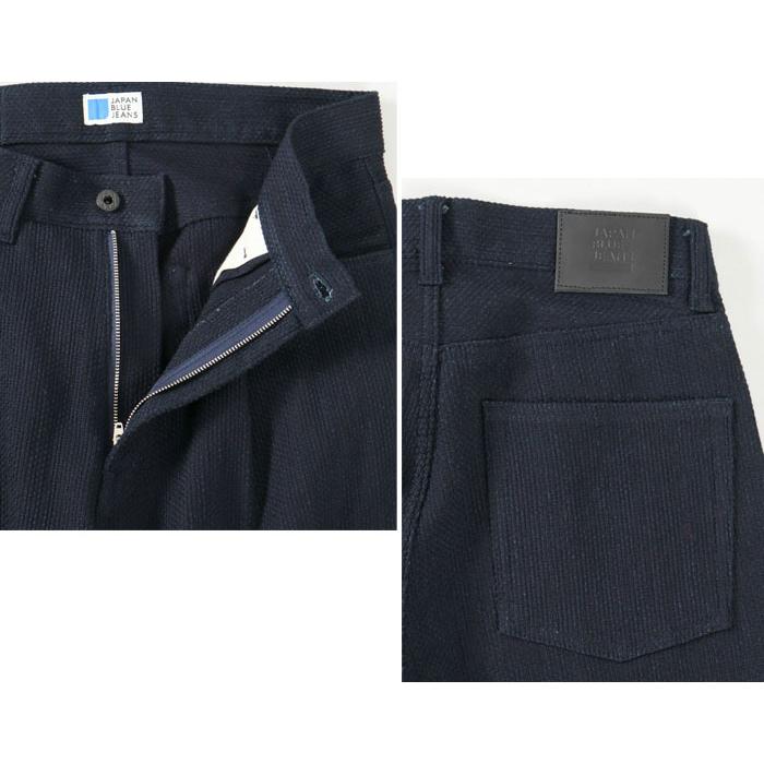 日本製　BLUE BLUE 刺し子　パンツ　ブラック 日本製 BLUE BLUE 刺し子 パンツ ブラック