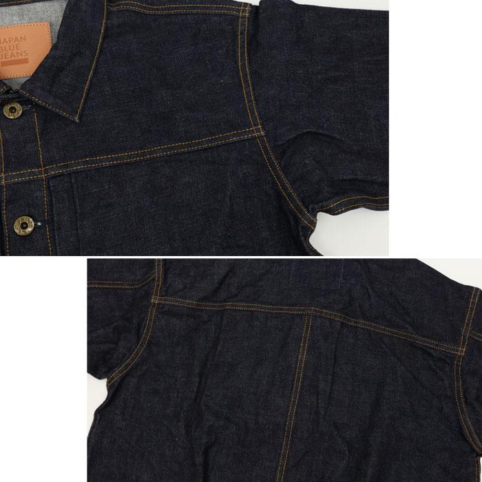 ジャパンブルージーンズ デニムジャケット 1st JBGJ1003 (ID) JAPAN BLUE JEANS 14.8oz アメリカ綿セルヴィッチ 日本製  Gジャン インディゴ 大戦｜gmmstore｜04