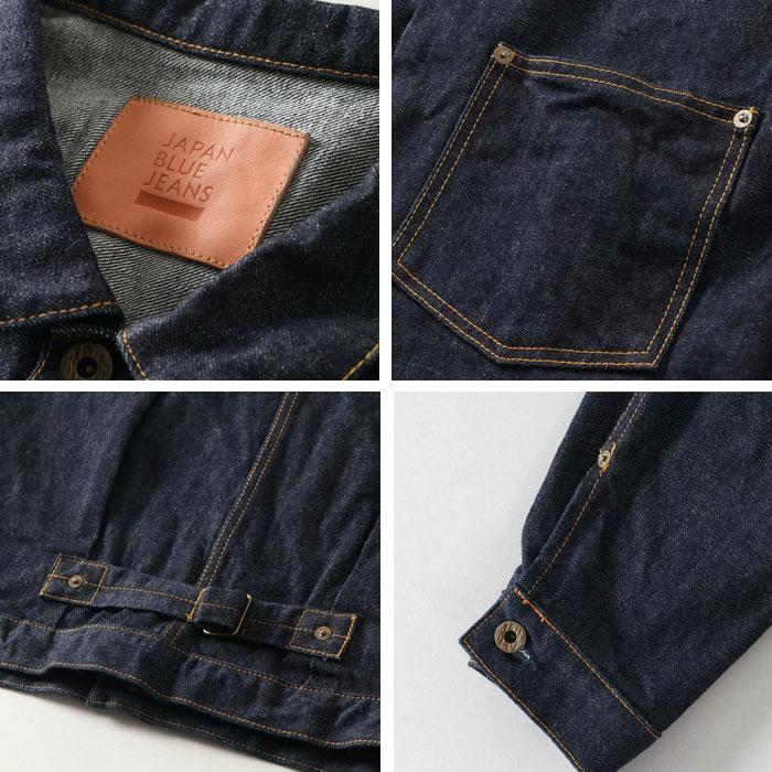 ジャパンブルージーンズ デニムジャケット 1st JBGJ1003 (ID) JAPAN BLUE JEANS 14.8oz アメリカ綿セルヴィッチ 日本製  Gジャン インディゴ 大戦｜gmmstore｜06