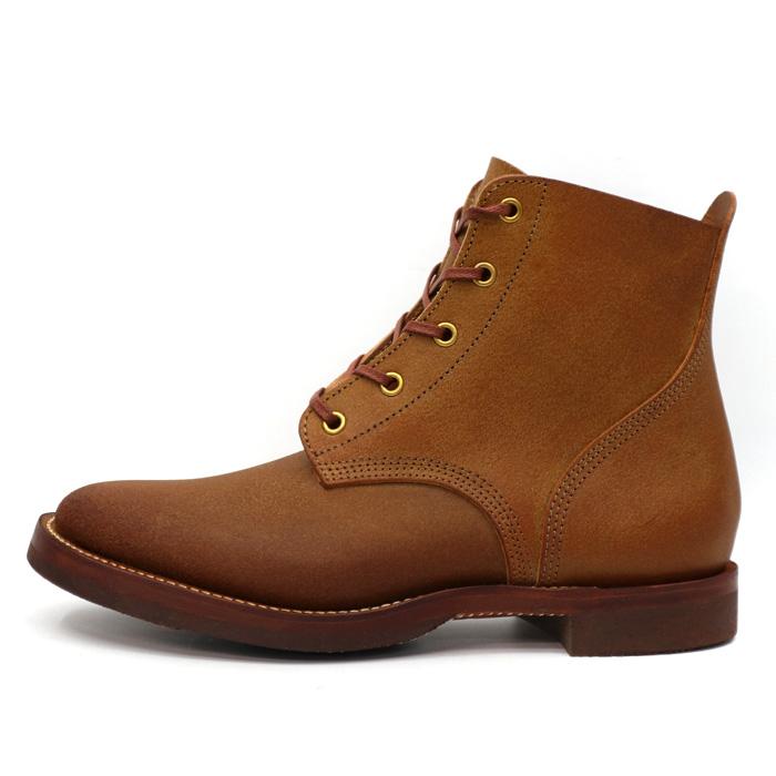 Makers × VASCO V43 SERVICE BOOTS メイカーズ × バスコ サービスブーツ 【SAND】 OLD OIL LEATHER ROUGHOUT Dr. SOLE メイカーズ Eワイズ相当【日本製】 M43の画像