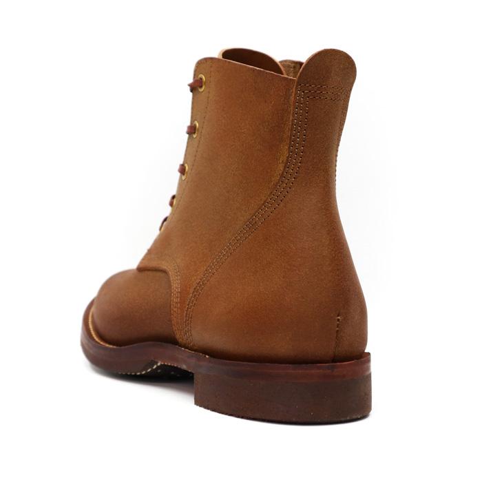Makers × VASCO V43 SERVICE BOOTS メイカーズ × バスコ サービスブーツ 【SAND】 OLD OIL LEATHER ROUGHOUT Dr. SOLE メイカーズ Eワイズ相当【日本製】 M43の画像