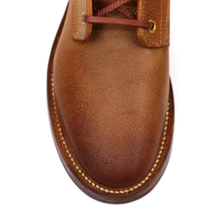 Makers × VASCO V43 SERVICE BOOTS メイカーズ × バスコ サービスブーツ 【SAND】 OLD OIL LEATHER ROUGHOUT Dr. SOLE メイカーズ Eワイズ相当【日本製】 M43の画像