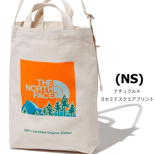 THE NORTH FACE オーガニックコットントート ポケット/ループ付 THE NORTH FACE オーガニックコットントート ポケット/ループ付