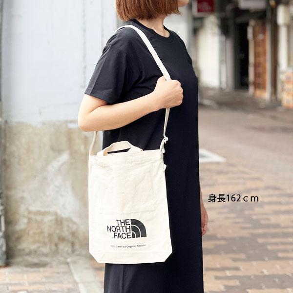 ノースフェイス オーガニックコットントート （キッズ）  THE NORTH FACE K Organic Cotton Tote  斜め掛け トート NMJ82250 NK NS｜gmmstore｜07