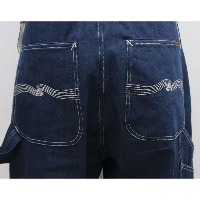 Nudie Jeans NUDIE JEANS KEVIN DUNGAREES UTILITY DENIM (NB26 Nudie Jeans NUDIE JEANS KEVIN DUNGAREES UTILITY DENIM (NB26