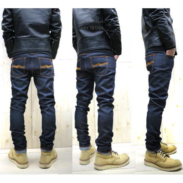 NUDIE JEANS ヌーディージーンズ LEAN DEAN リーンディーン［ Dry 16 Dips  (498)ドライ16ディップス］LEANDEAN nudie jeans ヌーディージーンズ　ユニセックス｜gmmstore｜06