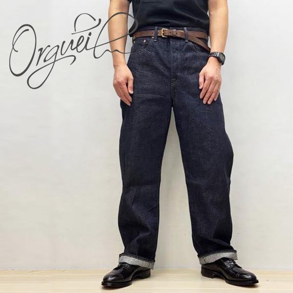 ORGUEIL OR-102 ティラージーンズ　ワイドストレート未使用品 ORGUEIL（オルゲイユ） [ OR-102 ] TAILOR JEANS WIDE STRAIGHT