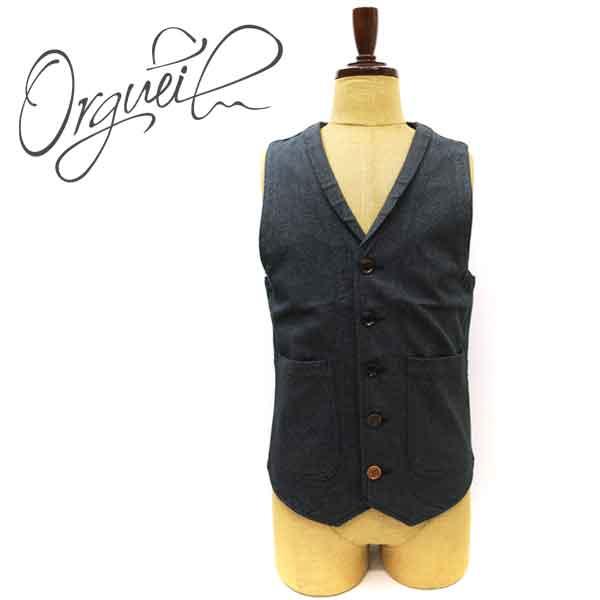 正規販売店 】 ORGUEIL / オルゲイユ メンズ ジレ [OR-4009]【メンズ