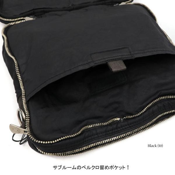 PORTER CLASSIC ポーター クラシック SUPER NYLON SIMPLE SHOULDER BAG スーパーナイロン シンプルショルダーバッグ 015-3075 男女兼用の画像