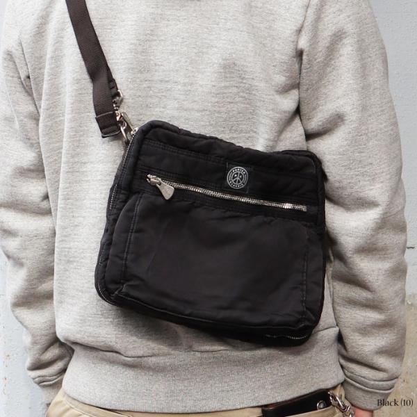 PORTER CLASSIC ポーター クラシック SUPER NYLON SIMPLE SHOULDER BAG スーパーナイロン シンプルショルダーバッグ 015-3075 男女兼用の画像