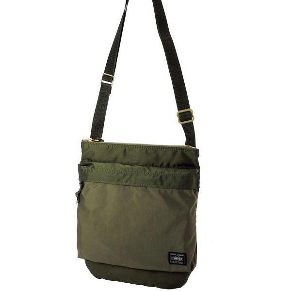 ポーター フォース ショルダーバッグ 855-05901PORTER FORCE SHOULDER BAG  B5 ブラック オリーブドラブ ネイビー | PORTER | 03