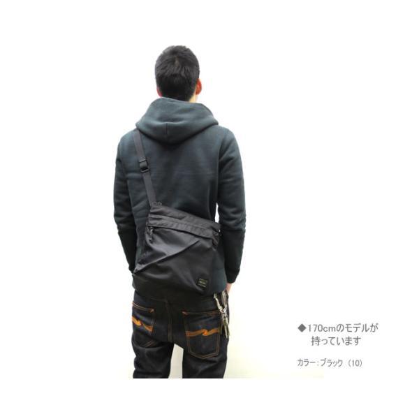 ポーター フォース ショルダーバッグ 855-05901PORTER FORCE SHOULDER BAG  B5 ブラック オリーブドラブ ネイビー | PORTER | 08