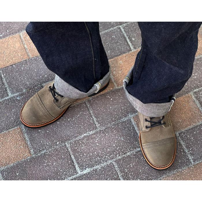 RED WING レッドウィング IRONRANGER 8087 アイアンレンジャー SLATE " MULESKINNER " ROUGHOUT スレート ミュールスキナーラフアウト ワイズＤ｜gmmstore｜09