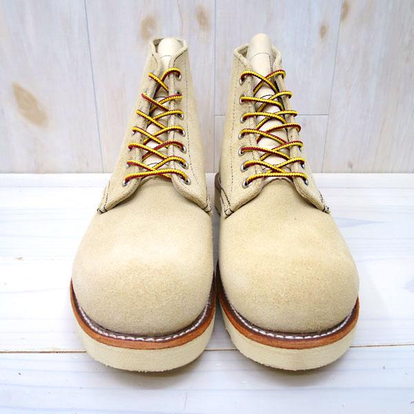 レッドウィング 8167 ラフアウト 復刻犬タグ ベージュ ラウンドトゥ US6 レッドウィング 8167 ラフアウト 復刻犬タグ ベージュ ラウンド