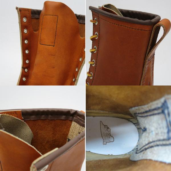 RED WING 【 レッドウィング 】CLASSIC WORK #877  8"MOC-TOE Oro LEGACY ( オロレガシー )  ワイズ Ｄ モックトゥ REDWING 定番 レッドウイングの画像