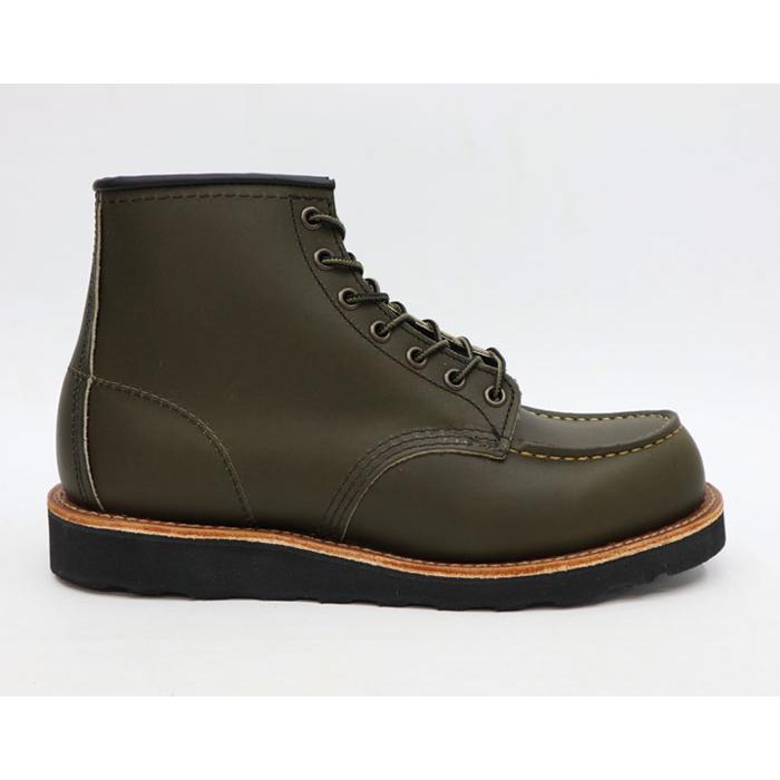 RED WING レッドウィング CLASSIC WORK #8828 6"Moc-Toe Alpine "Portage"  アルパインポーテージ ワイズ D REDWING レッドウイング モックトゥ 変え紐付きの画像