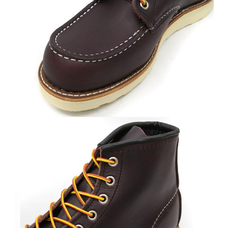 RED WING レッドウィング #8847 6" CLASSIC MOC BLACKCHERRY "EXCALIBUR" 6インチ クラシックモック ブラックチェリーエクスカリバー ワイズE レッドウイングの画像