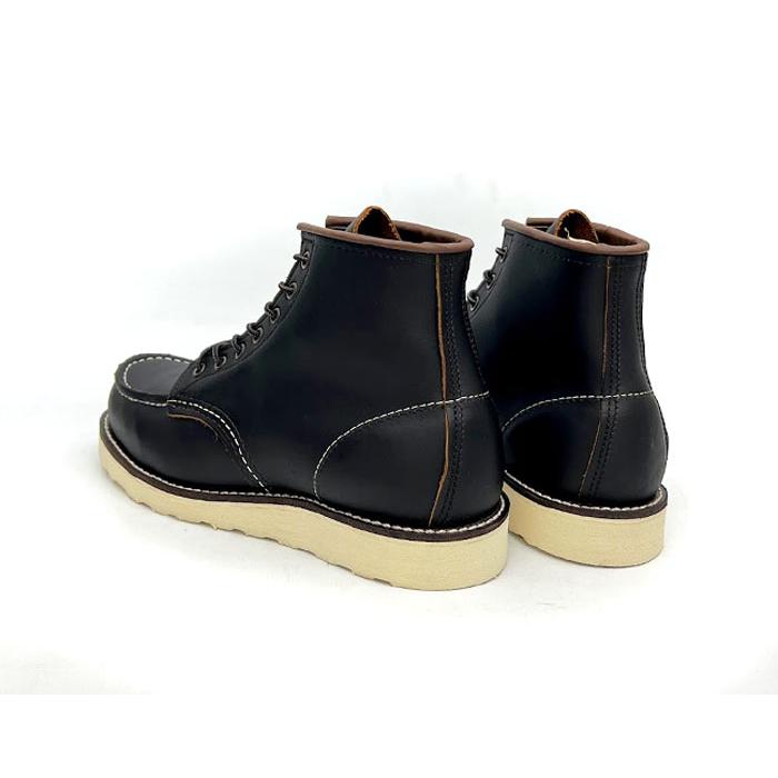 店2602-1306 REDWING モックトゥ ブラック サイズ10 Dワイズ 28cm キズ汚れ有り Red Wings | 8847 Moc Toe Black Cherry | Boots – Gunthers Supply
