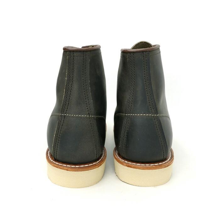 REDWING 6-inch Classic Moc 8890 レッドウィング 6インチ クラシックモック チャコール "ラフアンドタフ" ワイズD レッドウイング モックトゥ グレーの画像