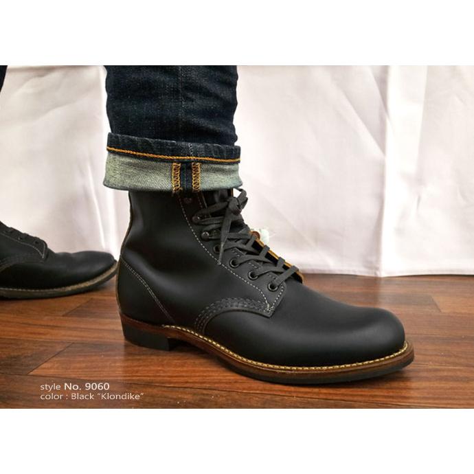 RED WING  9060 レッドウィング BECKMAN BOOT FLAT BOX ベックマン フラットボックス 【ブラック クロンダイク 】ワイズＤ REDWING 芯なし｜gmmstore｜11