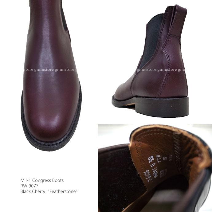 RED WING SHOES レッドウィング Mil-1 CONGRESS BOOTS #9077 RED WING SHOES レッドウィング Mil-1 CONGRESS BOOTS #9077