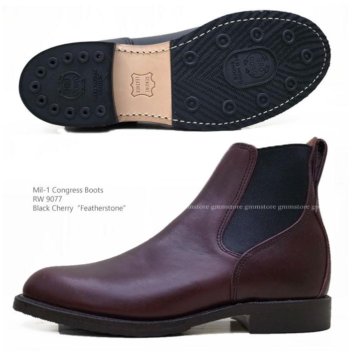RED WING SHOES レッドウィング Mil-1 CONGRESS BOOTS #9077 RED WING SHOES レッドウィング Mil-1 CONGRESS BOOTS #9077