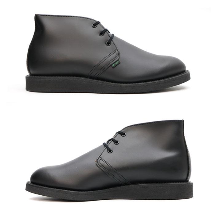 REDWING レッドウィング POSTMAN CHUKKA  ポストマン チャッカ # 9196 BLACK "CHAPARRAL" ( ブラックシャパラル )  ワイズＤ RED WING レッドウイングの画像