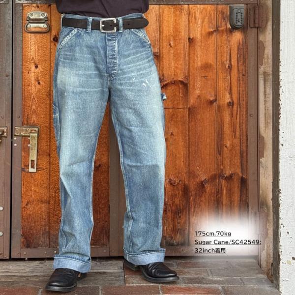 SUGAR CANE シュガーケーン ペインターパンツ SC42549 レングス32