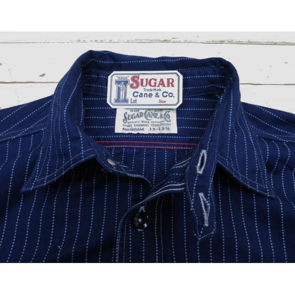 SUGAR CANE シュガーケーン FICTION ROMANCE 8.5oz. WABASH STRIPE