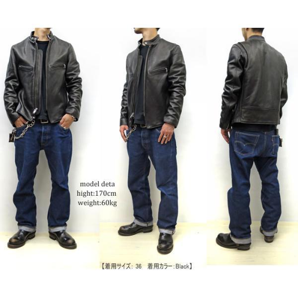 Schott N.Y.C 541XX CAFE RACER JACKET シボ(牛革)【641XX の革 Schott N.Y.C 541XX CAFE RACER JACKET シボ(牛革)【641XX の革
