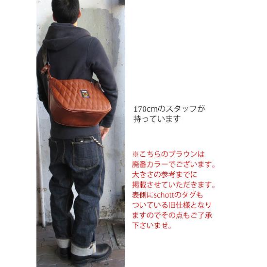 Schott N.Y.C（ショット） schott 3109022 PADDED BANANA BAG パデッド