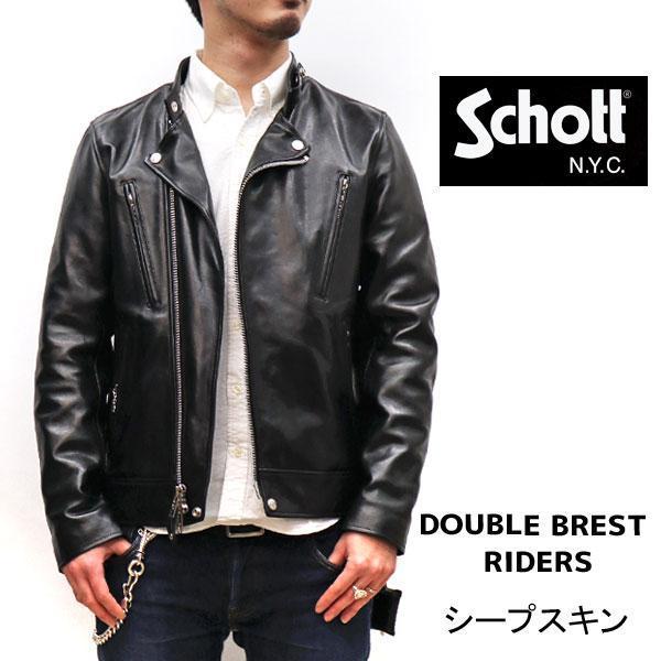 Schott N.Y.C DOUBLE BREST RIDERS 3950077 5950010 ショット Schott N.Y.C DOUBLE BREST RIDERS 3950077 5950010 ショット