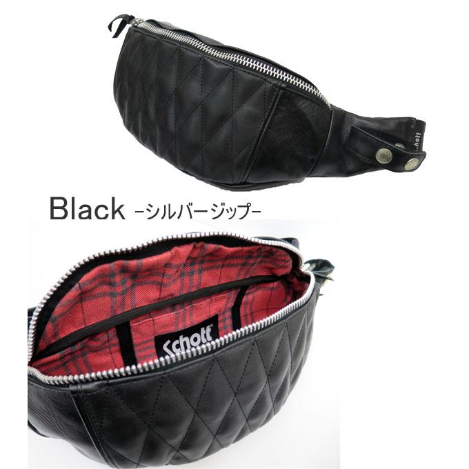 Schott N.Y.C schott ショット PADDED BODY BAG 3109023 Schott N.Y.C schott ショット PADDED BODY BAG 3109023