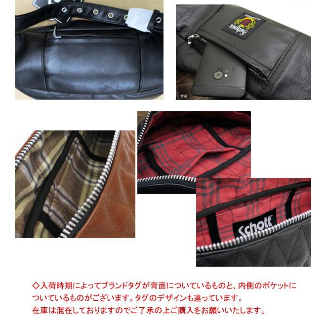 Schott N.Y.C schott ショット PADDED BODY BAG 3109023 Schott N.Y.C schott ショット PADDED BODY BAG 3109023