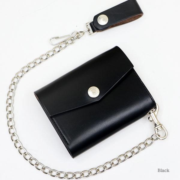 極美品✨️ Schott パーフェクトウォレット ミディアム チェーン ブラック PERFECT WALLET MIDIUM/パーフェクト ウォレット ミディアム