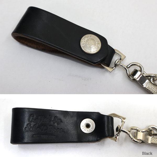 ショット パーフェクトウォレット ミディアム 782-5970023 3119036 SCHOTT PERFECTO WALLET MEDIUM 牛革 レザー チェーン付き財布 トラッカーウォレットの画像