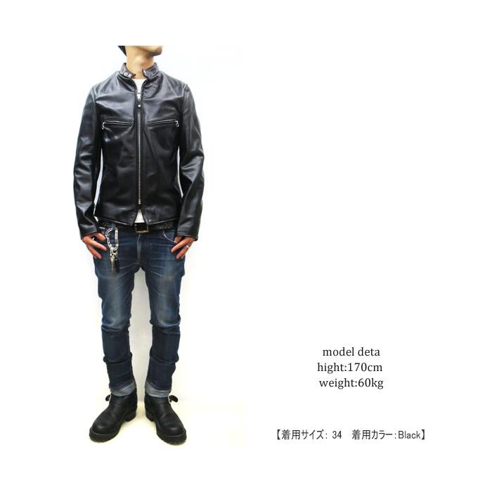 641XXH 【ホースハイド】 Schott ショット シングルライダース ホースレザー【ブラック】 馬革 HORSEHIDE アメリカ製｜gmmstore｜13