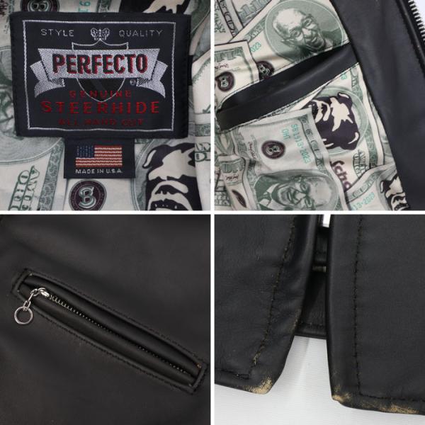 Schott N.Y.C（ショット） Schott 659US カフェレーサージャケット 茶