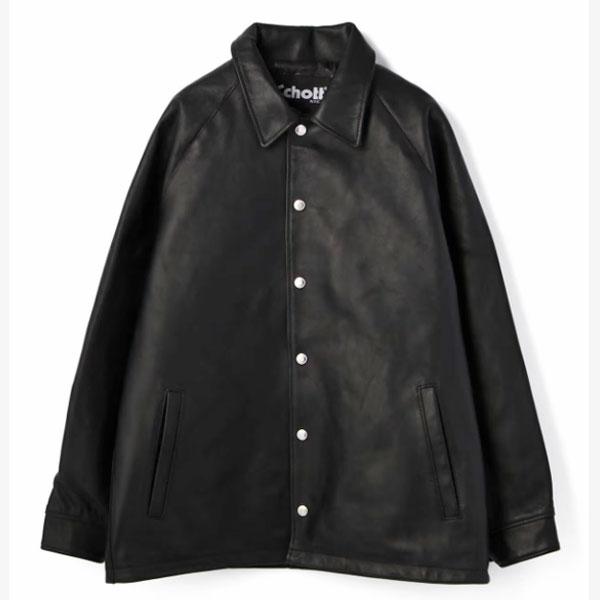 Schott N.Y.C 2024FW SHEEP COACH JACKET シープ コーチ Schott N.Y.C 2024FW SHEEP COACH JACKET シープ コーチ