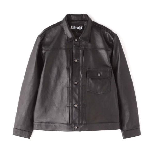 Schott N.Y.C SHEEP LEATHER 1st TRACKER JACKET シープレザー Schott N.Y.C SHEEP LEATHER 1st TRACKER JACKET シープレザー