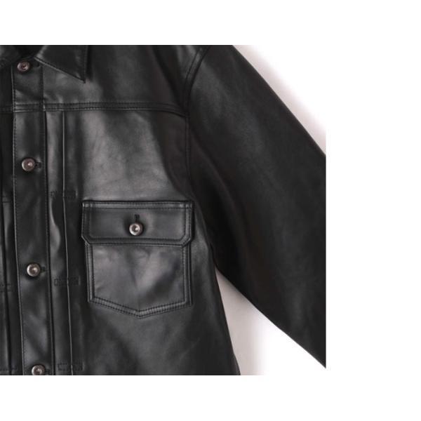 Schott N.Y.C SHEEP LEATHER 1st TRACKER JACKET シープレザー Schott N.Y.C SHEEP LEATHER 1st TRACKER JACKET シープレザー