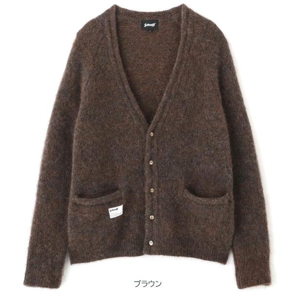 Schott N.Y.C 2024FW MOHAIR KNIT CARDIGAN ショット モヘア Schott N.Y.C 2024FW MOHAIR KNIT CARDIGAN ショット モヘア