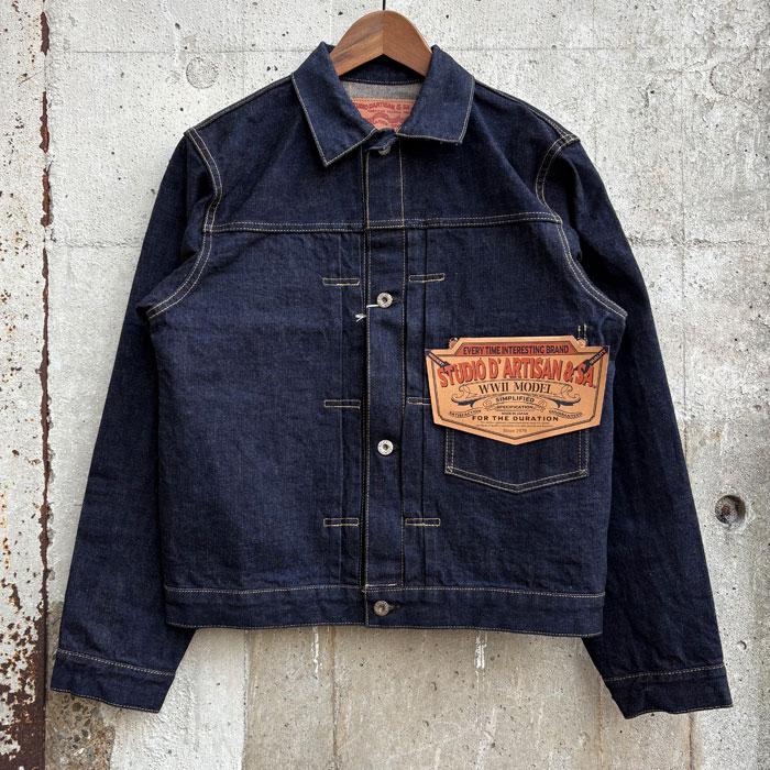 Studio D’Artisan ステュディオダルチザン　デニム日本製サイズ36 STUDIO D'ARTISAN（ステュディオ・ダ・ルチザン） 大戦モデル