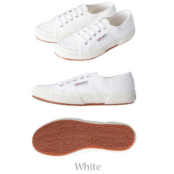 SUPERGA スペルガ 2750 COTU CLASSIC 　メンズ　レディース　ユニセックスサイズ展開　S000010　ローカット　キャンバススニーカー　ホワイト　ブラック｜gmmstore｜02