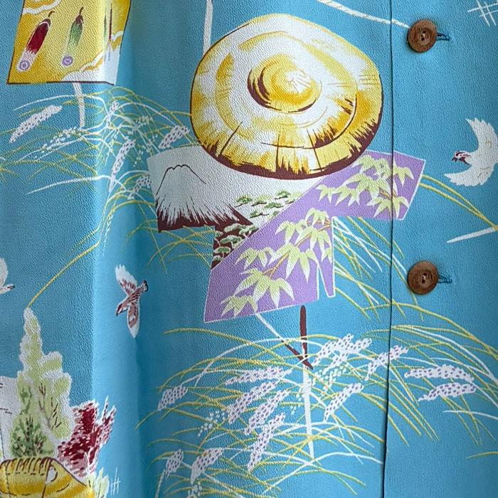 SUN SURF サンサーフ SS39623 [ RAYON HAWAIIAN SHIRT “SCARECROW
