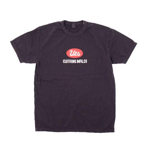 UES（ウエス）UES ロゴ Tシャツ [ 652301 ] UES プリントTシャツ 【ブラック , ホワイト】 ウェス 半袖Tシャツ